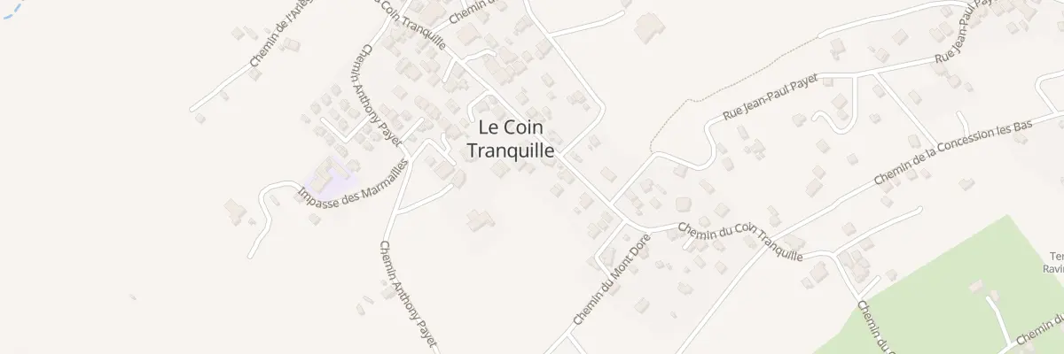 Plan du 132T Rue du Coin Tranquille au Tampon