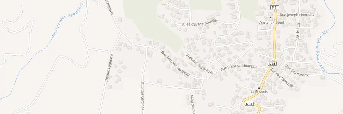 Plan du 40 Rue Francois Hoareau à Petite-Île