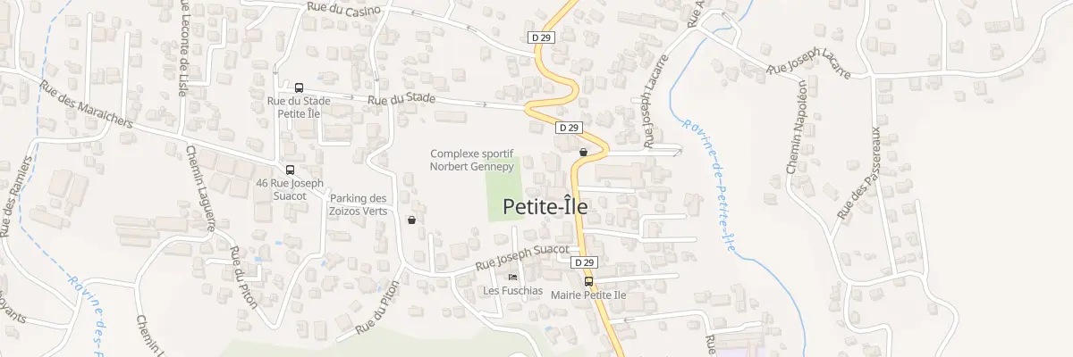 Plan du 279 Rue Mahé de Labourdonnais à Petite-Île