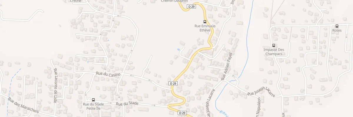 Plan du 349 Rue Mahé de Labourdonnais à Petite-Île