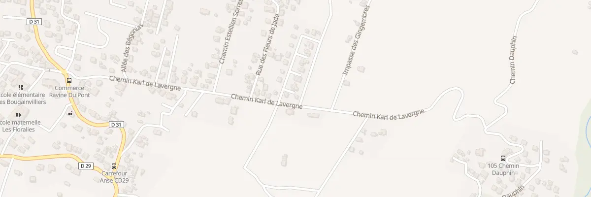 Plan du 4 Rue des Toucans à Petite-Île