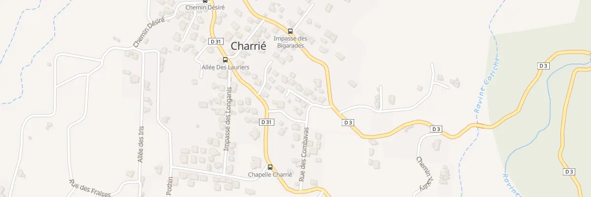 Plan du 3 Rue du Corail à Petite-Île