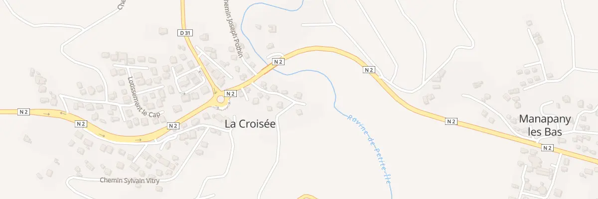 Plan du 17 Rue des Eglantines à Petite-Île