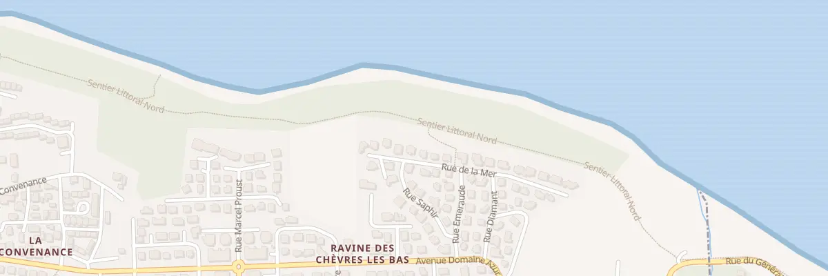 Plan du 9 Rue de la Mer à Sainte-Marie