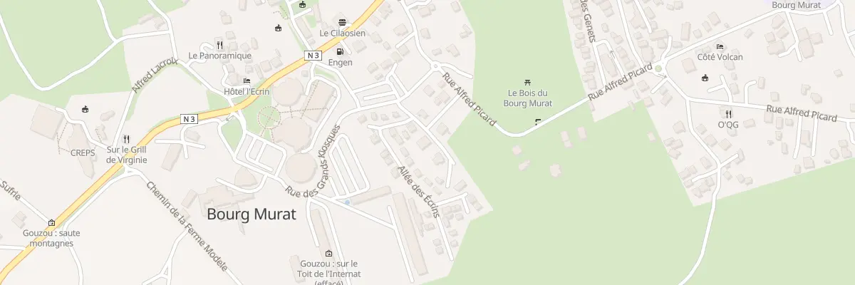 Plan du 18 Rue Alfred Picard au Tampon