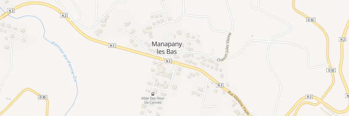 Plan du 2B Che Jules Vienne à Petite-Île