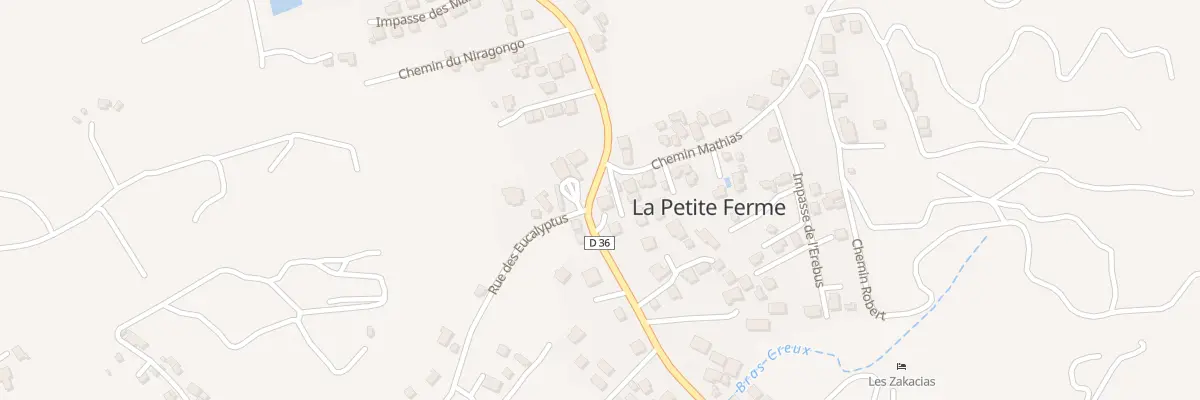 Plan du 73 Che Notre Dame de la Paix au Tampon