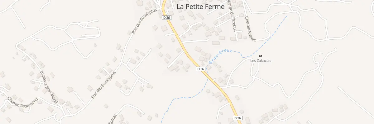 Plan du 104 Che Notre Dame de la Paix au Tampon