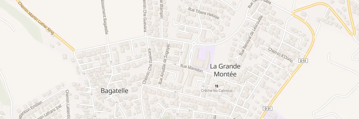 Plan du 45 Rue Leon Fidele à Sainte-Suzanne