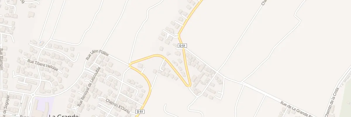 Plan du 196B Rue Louis Hoareau à Sainte-Suzanne