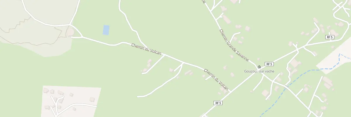 Plan du 153 Rte du Volcan à Saint-Pierre