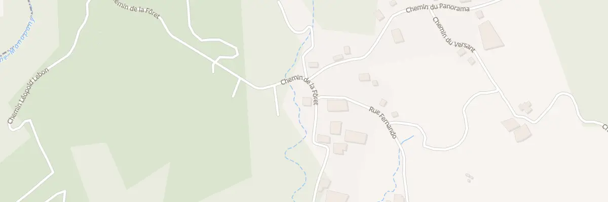 Plan du 77 Che de la Fôret à Saint-Joseph