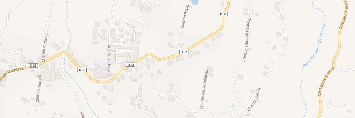 Plan du 8B Che Potier à Saint-Joseph