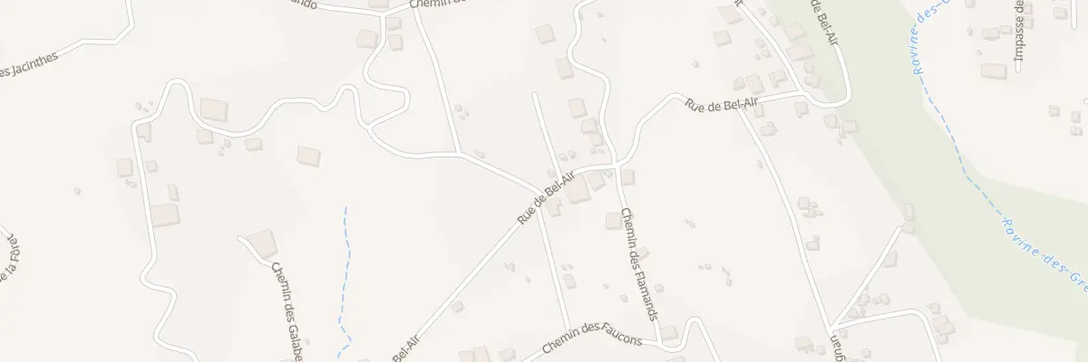 Plan du 83 Rue du Bel Air à Saint-Joseph