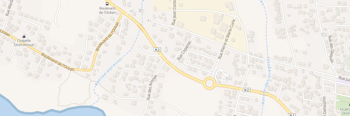 Plan du 1 Rue Copernic à Saint-Joseph