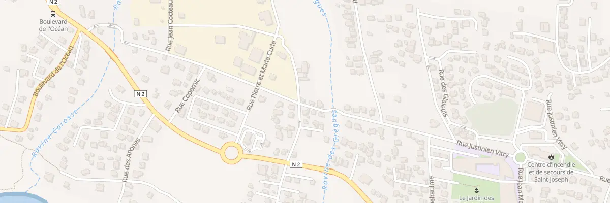 Plan du 31 Rue Vincent Bordet à Saint-Joseph