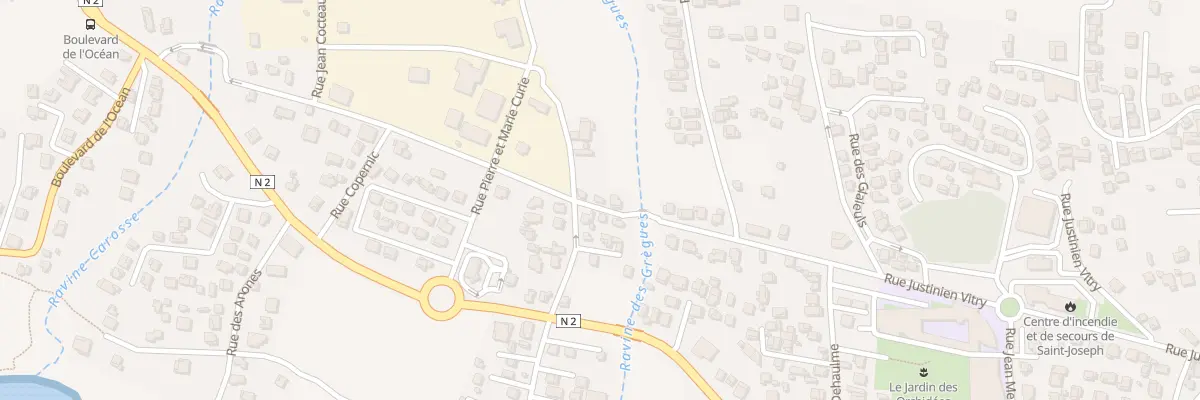 Plan du 33 Rue Vincent Bordet à Saint-Joseph