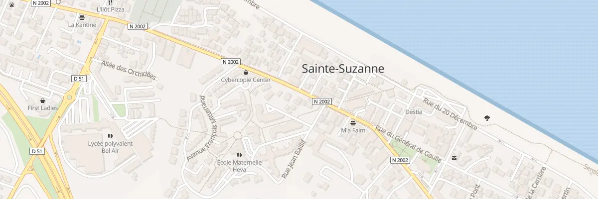 Plan du 70 Av Pierre Mendès France à Sainte-Suzanne