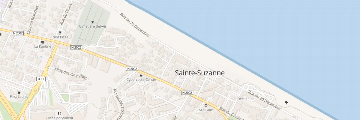 Plan du 11 Che du Canal Urbain à Sainte-Suzanne