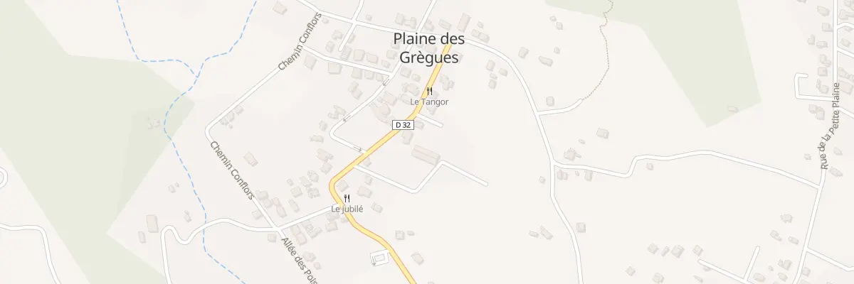 Plan du 230B Rue Jules Hoareau à Saint-Joseph