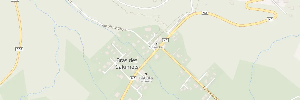 Plan du 1 Rue Herve d’Hort à La Plaine-des-Palmistes