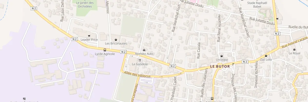 Plan du 61 Rue Raphaël Babet à Saint-Joseph