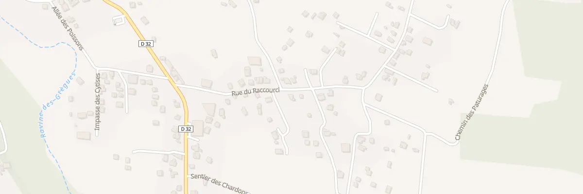 Plan du 40 Rue Petite Plaine à Saint-Joseph