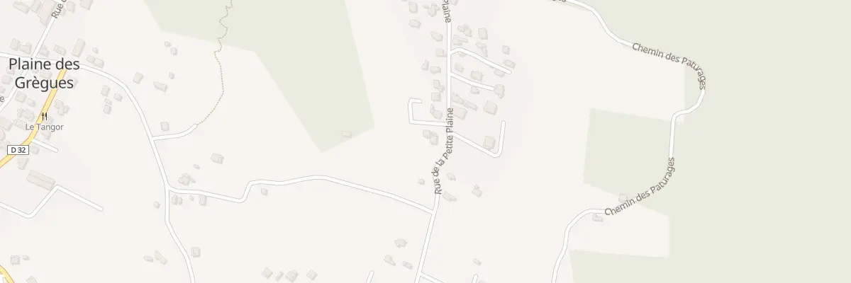 Plan du 107B Rue Petite Plaine à Saint-Joseph