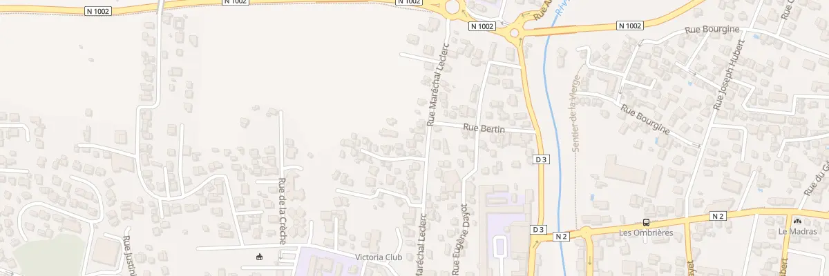 Plan du 77 Rue Mal Leclerc à Saint-Joseph