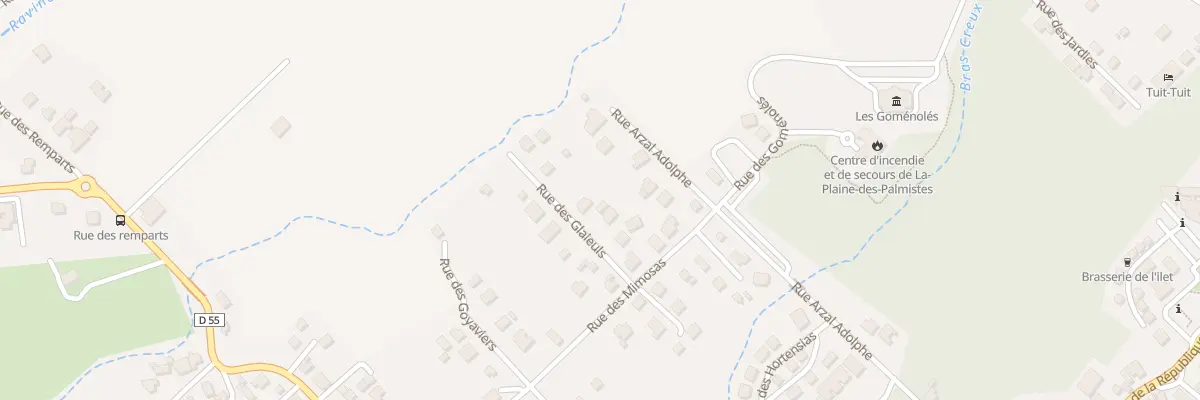 Plan du 8B Rue des Glaieuls à La Plaine-des-Palmistes