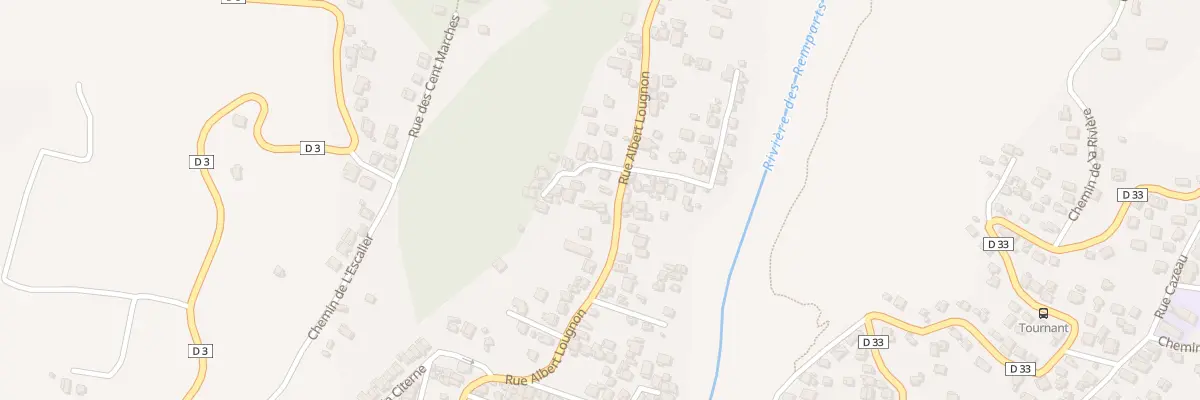 Plan du 105 Rue Albert Lougnon à Saint-Joseph