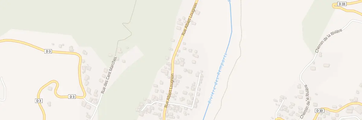 Plan du 142B Rue Albert Lougnon à Saint-Joseph