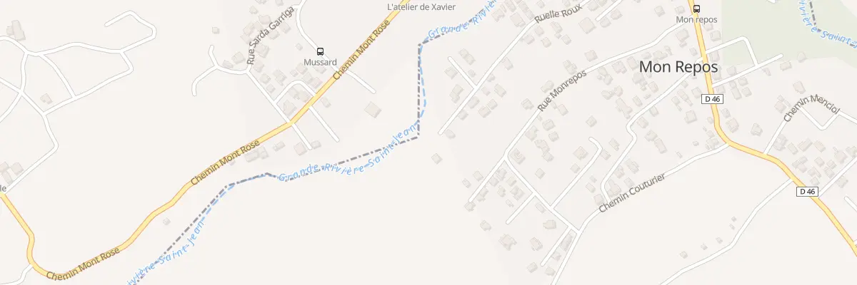 Plan du 390 Rle Roux à Saint-André
