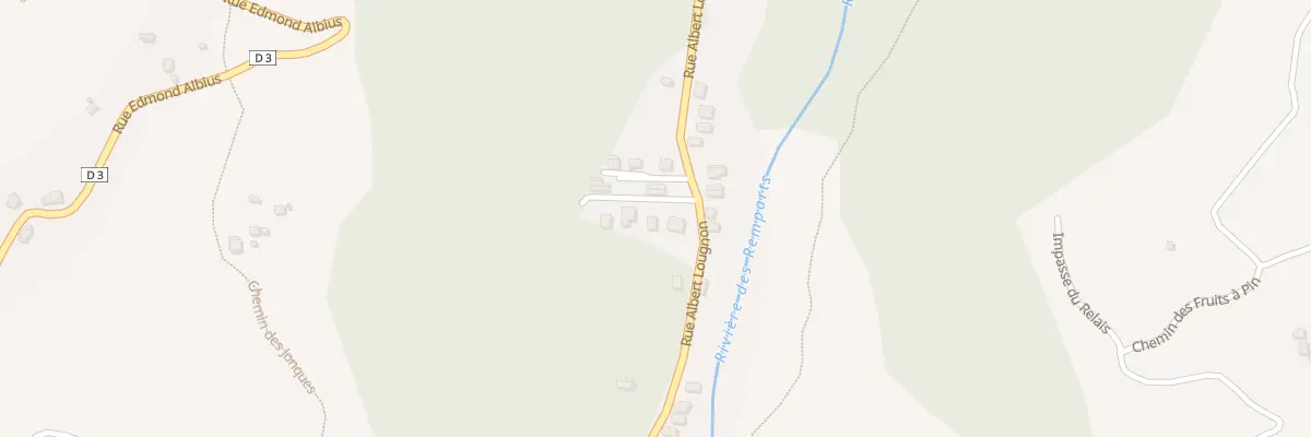 Plan du 213 Rue Albert Lougnon à Saint-Joseph