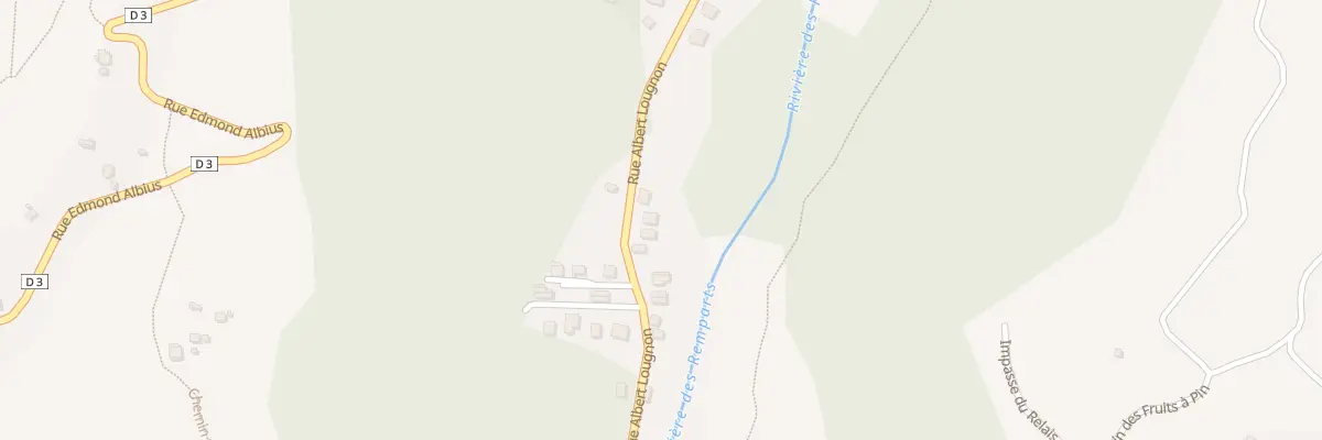 Plan du 246 Rue Albert Lougnon à Saint-Joseph