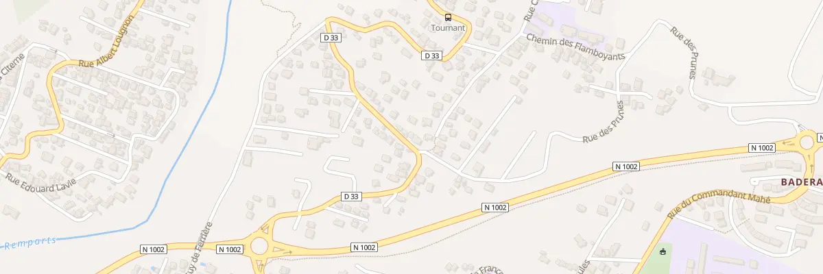 Plan du 164 Rue Leconte de Lisle à Saint-Joseph