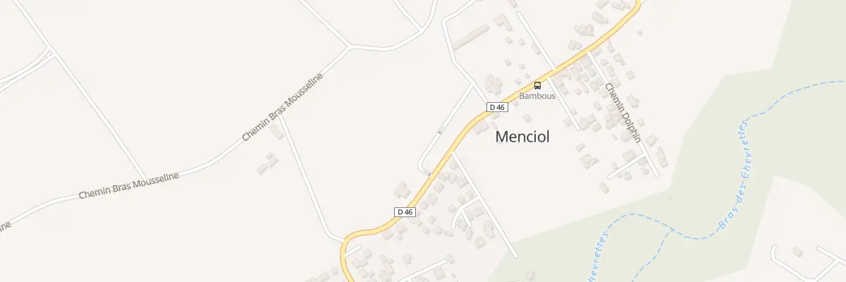 Plan du 269 Che Menciol à Saint-André