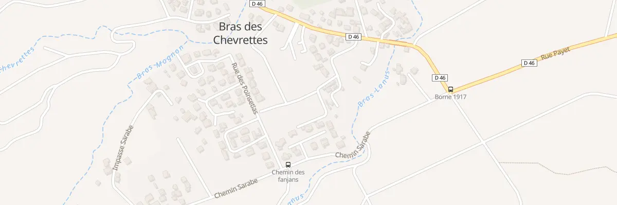 Plan du 168 Rue Amaryllis à Saint-André