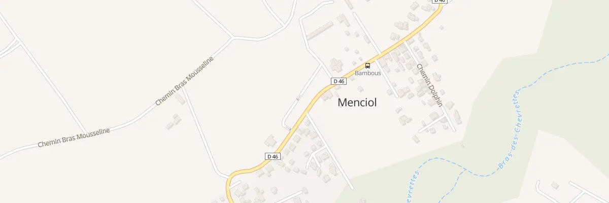 Plan du 279 Che Menciol à Saint-André