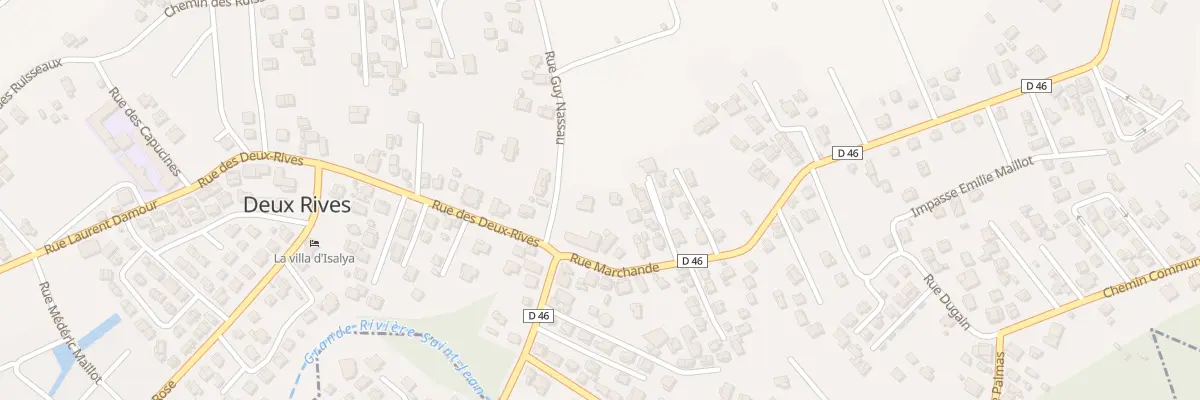Plan du 6B Rue Guy Nassau à Sainte-Suzanne