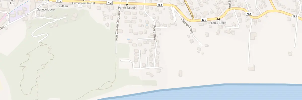 Plan du 28 Rue Saladin à Saint-Joseph