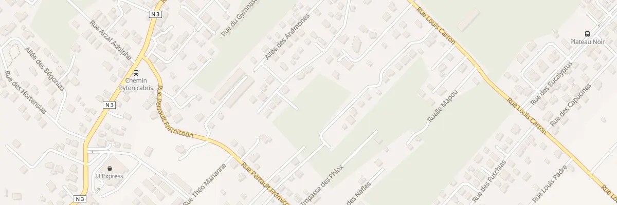 Plan du 5 Imp des Canistels à La Plaine-des-Palmistes