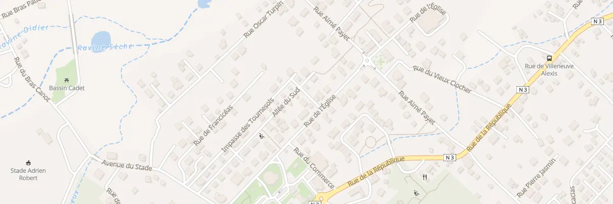 Plan du 27 Rue de l’Eglise à La Plaine-des-Palmistes