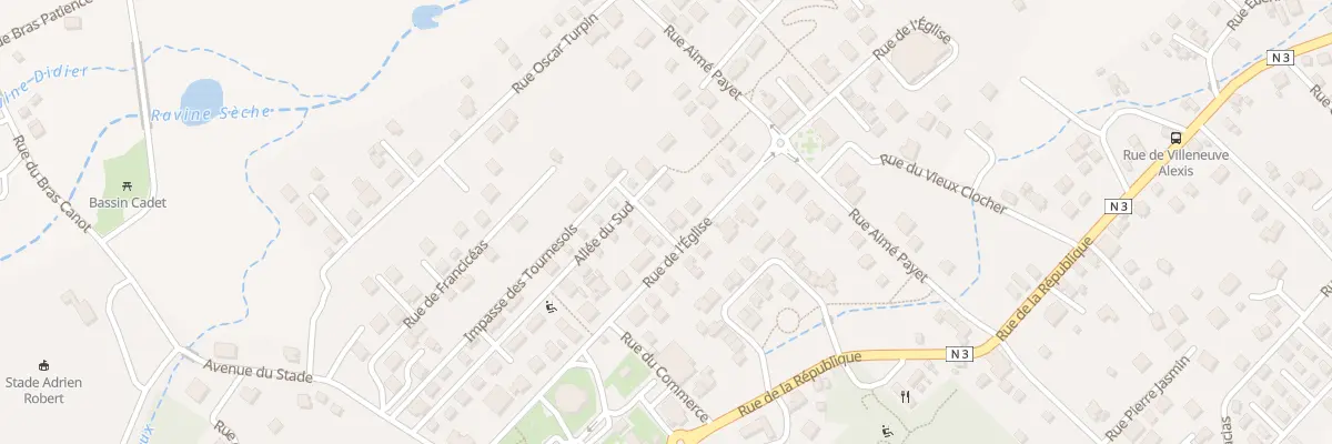 Plan du 31 Rue de l’Eglise à La Plaine-des-Palmistes