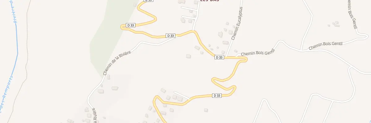 Plan du 43 Rte de Jean Petit à Saint-Joseph