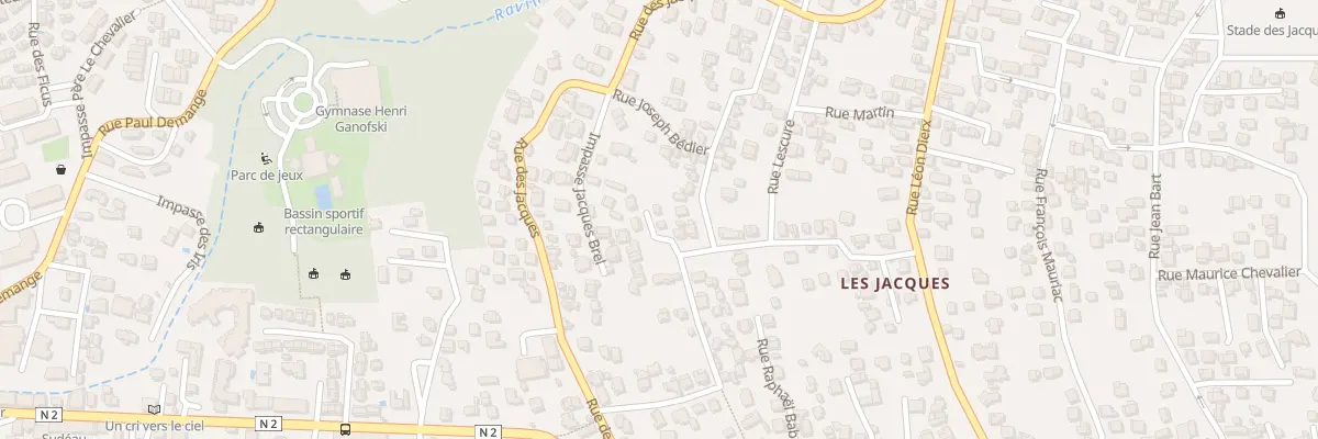 Plan du 31 Rue Henri Mussard à Saint-Joseph