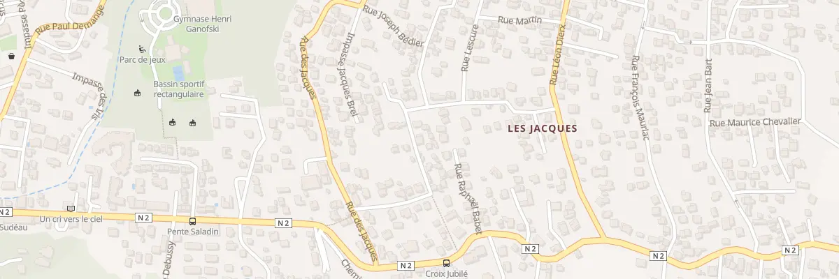 Plan du 36 Rue Henri Mussard à Saint-Joseph