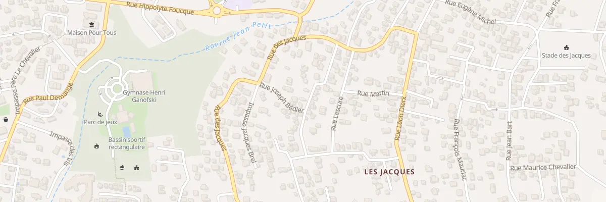 Plan du 55 Rue Henri Mussard à Saint-Joseph