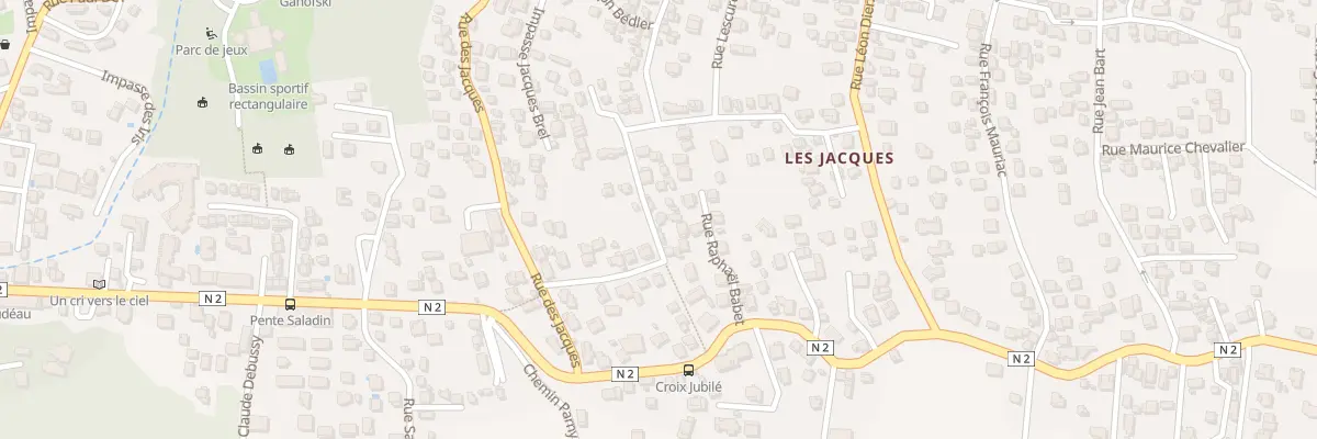Plan du 26 Rue Henri Mussard à Saint-Joseph