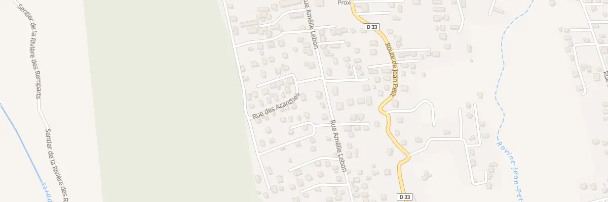 Plan du 3 Imp Camille Hoareau à Saint-Joseph